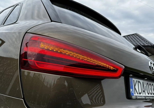 Audi Q3 cena 82900 przebieg: 184000, rok produkcji 2014 z Połaniec małe 497